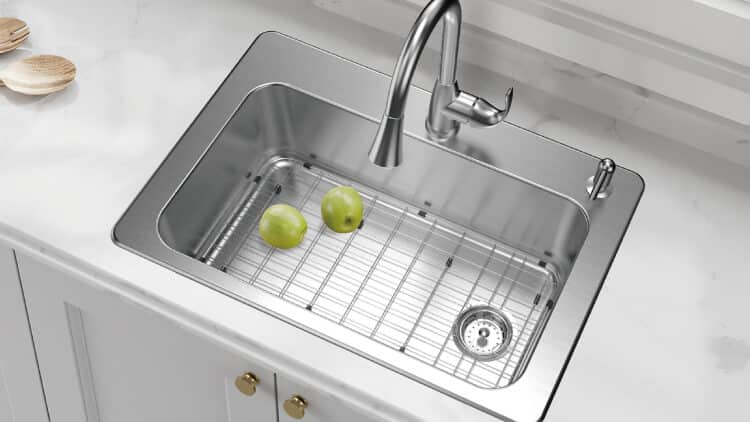 home depot kitchen sink basket